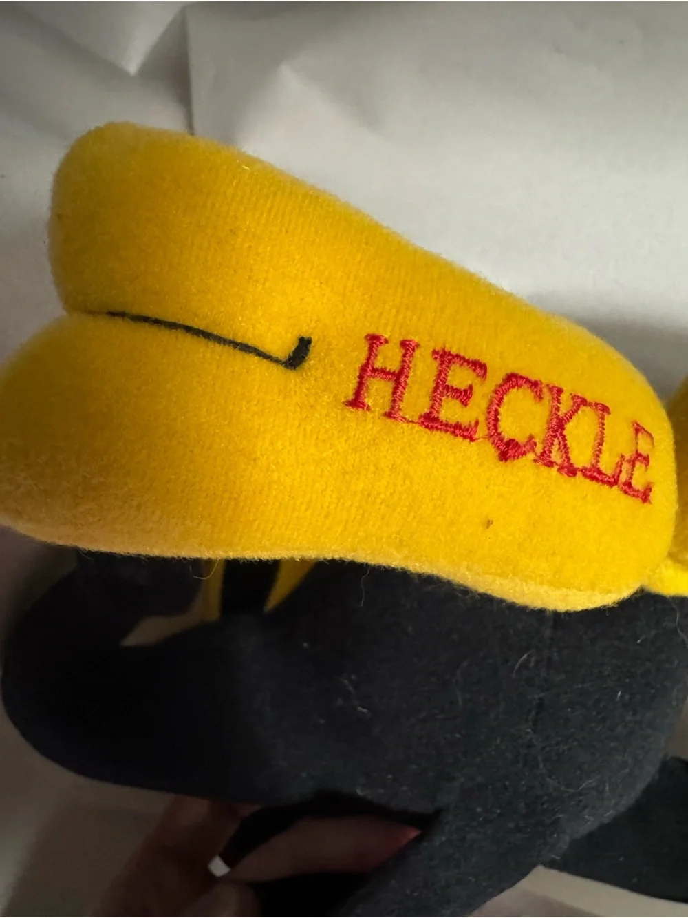 Vintage 1997 Viacom Heckle And Jeckle Magpie 8” Plush Terrytoons